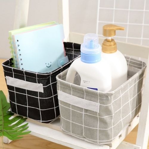 Foldable Desktop Cosmetic & Stationary Organizer ( Pack of 4 )