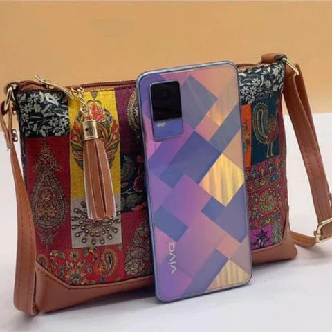 Jodhpuri Printed Zipper Sling Bag