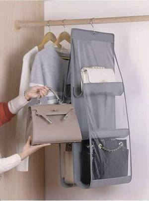 FOLDING SHELF BAG PURSE (6 POCKETS)