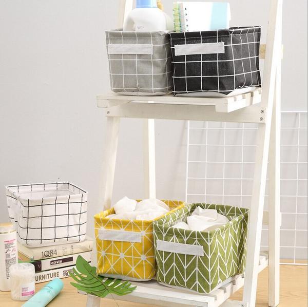 Foldable Desktop Cosmetic & Stationary Organizer ( Pack of 4 )