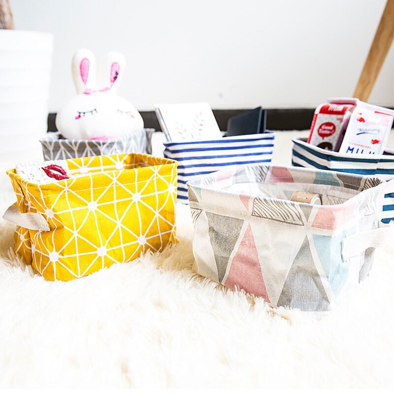 Foldable Desktop Cosmetic & Stationary Organizer ( Pack of 4 )