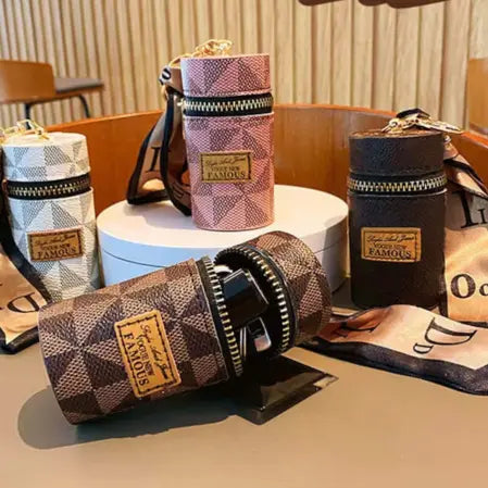 Chic Mini Vintage-Inspired Coin Purse With Scarf ( Pack of 2 )
