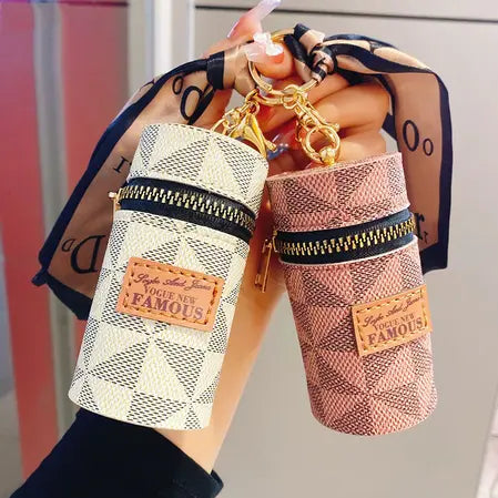 Chic Mini Vintage-Inspired Coin Purse With Scarf ( Pack of 2 )
