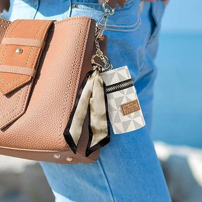 Chic Mini Vintage-Inspired Coin Purse With Scarf ( Pack of 2 )