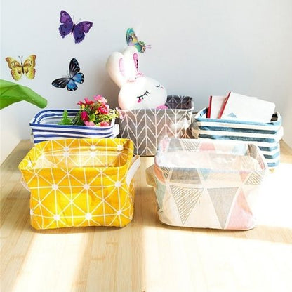 Foldable Desktop Cosmetic & Stationary Organizer ( Pack of 4 )