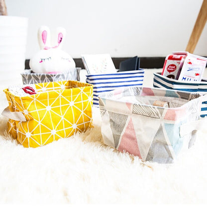 Foldable Desktop Cosmetic & Stationary Organizer ( Pack of 4 )